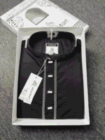 Alico Mart Premium Men’s Panjabi – Blue, White & Black - Image 2